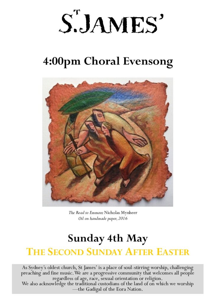 Choral Evensong for the Second Sunday After Easter