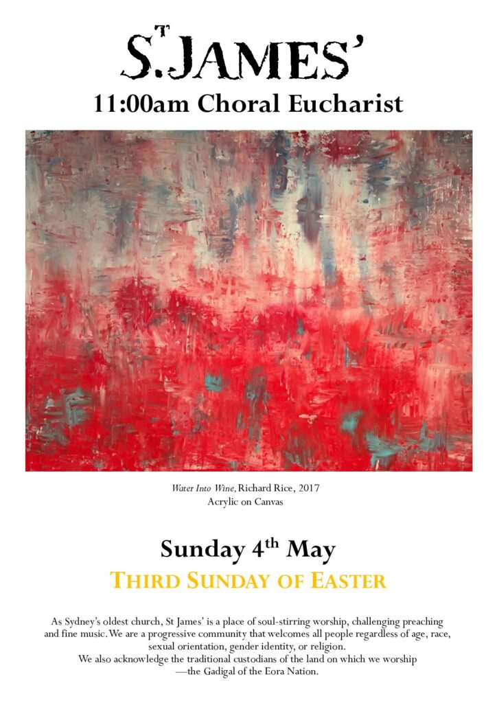 Choral Eucharist for the Third Sunday of Easter