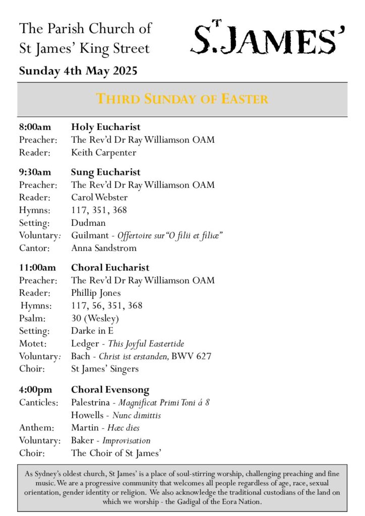 Weekly News - Sunday 4th May