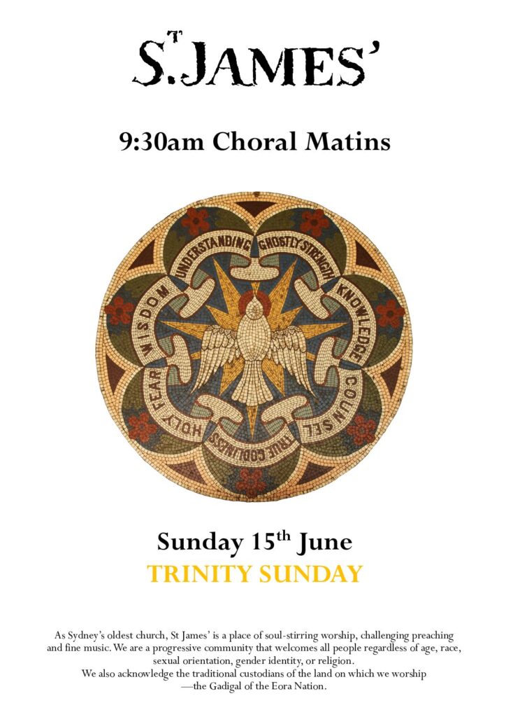 Choral Matins for Trinity Sunday