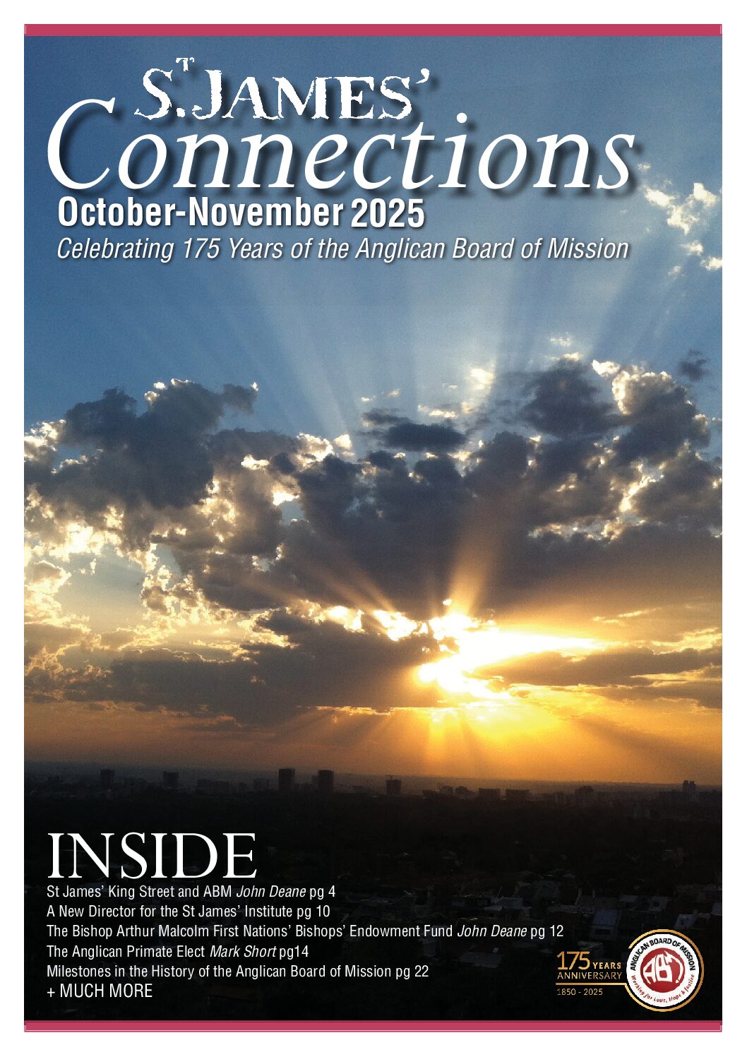 OctNovWeb St James' Connections: October/November 2025